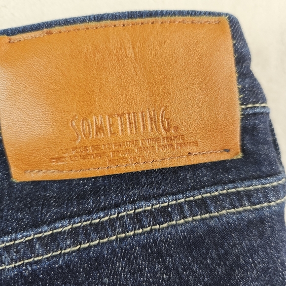 Something Elsa Jeans Women’s 28 Mid RiseStraight Leg Stretch Denim Japan SKY03 - Picture 13 of 14